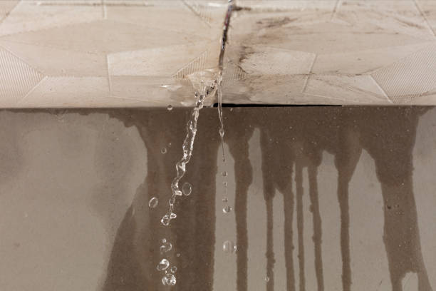Professional Water Damage Restoration technician working in Grapeview, WA